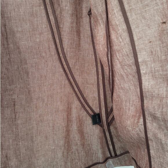 LaFayette 148 Long Sleeve Linen Single Breasted Jacket Midi Skirt‎ Set Lady Suit - Picture 12 of 16